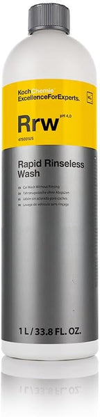 KOCHCHEMIE - Rapid Rinseless Wash - Premium Wash Results Using Minimal Water - Safe on Wraps, PPF, Ceramic Coatings, and Paint - 1 Liter