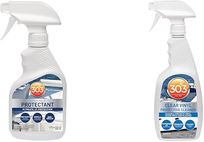 303 Marine Vinyl & Plastic Protectant Bundle with UV Protection - 10oz & 32oz