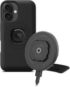 Quad Lock Adhesive Dashboard/Console Car Phone Holder Kit with MAG Wireless Charging Head V2 and MAG Phone Case for iPhone 16