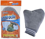 Superio Microfiber Dusting Gloves for Plants, Silver Polishing Gloves Reusable Scratch Free Miracle Mitt, Washable Cleaning Car Wash Mitt