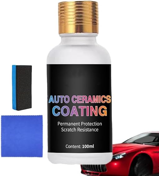 Auto Ceramics Coating,Car Wax Ceramic Coating,Auto Ceramic Coating,Waterproof And Quick Film Formation For Cars Motorcycles & Boats Ultra-High Gloss, Long-Term (1pcs)