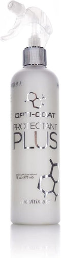 OPTI-COAT – Protectant Plus – Clean, Restore, & Protect Leather, Vinyl, & Plastic Surfaces; Natural Matte Finish; Contains a Balance of Cleaners, Penetrating Oils, & UV Inhibitors (16 Fl. Oz.)