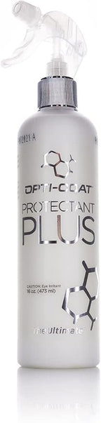 OPTI-COAT – Protectant Plus – Clean, Restore, & Protect Leather, Vinyl, & Plastic Surfaces; Natural Matte Finish; Contains a Balance of Cleaners, Penetrating Oils, & UV Inhibitors (16 Fl. Oz.)