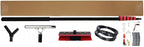 6M Window Cleaning Pole Kit - 3.6M to 9.2M Extendable Water Fed Brush for Solar Panel & Window Cleaning - 55cm Brush Head for Efficient Cleaning