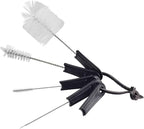 Espresso Brush Machine Cleaning Brush - CAFEMASY 5pcs Coffee Machine Cleaning Brush Pack Barista Tools for Cleaning Espresso Machine Group Head Steam Wand Milk Frother Drip Tray Coffee Mug