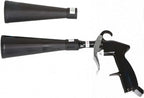 RAINPOT Saker Car Dry Cleaning Tool,60-160 PSI Compressed Air Tool for Auto Interior Cleaning, Pneumatic Duster Tool with Fine Nozzle for Vents, Crevices, and Dashboards (2 Upgrade Set Nozzle)