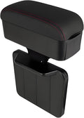 Car Armrest Storage Box Organizer for Nissan Versa 2006–2025, Forearm Wrist Support Adjustable Center Console Armrest Pad Car Seat Gap Filler Organizer