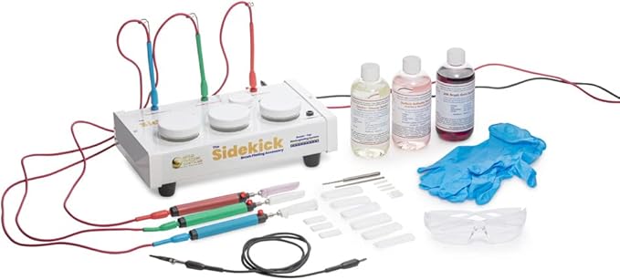 Gold Plating Services "Sidekick - an Add-on Brush Plating Accessory Kit (8 oz Brush Gold)