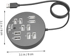 COHEALI USB Hub Ports High Speed USB Port Expander for Laptop Multi USB Data Dock Station for Exchange and Gaming Compact Design for Convenient Connectivity