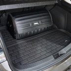 3D MAXpider Foldable Semi Hard Shell Handy Trunk Car Organizer with Top Cover, Mesh Pockets, Carry Handles (Large) (9398-09)