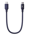 2-in-1 CarPlay Jumper Cable for Motorcycle, CarPlay Bluetooth Headset Bypass Adapter, Enable Mirroring on Harley/Indian/Goldwing Without Headset, USB-C to USB-C Support Charging,Black