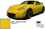 3M Car Wrap Roll 2080 Gloss Bright Yellow | G15 | (5ft x 5ft (25 Sq/ft)) | Automotive Vinyl Wrap for Cars - Car Interior Wrap & Exterior | w/Free Instawraps Pro Glove