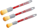 Maxshine Universal 3-Piece Ultra Soft Detailing Brush Set – Professional Brushes for Interior, Exterior, Leather, Engine Bay & Wheels – Premium Detailing Combo for Car Care
