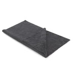SPTA Microfiber Cleaning Towel, Microfiber Cleaning Cloth for Car Washing, 12 Pack Streak-Free, Ultra Absorbent, Washable for All Purpose Terry Microfiber Towels, 16.1in x 16.1in, 350GSM, Grey-MT038