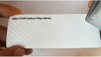 3M Car Wrap Roll 2080 White Carbon Fiber | CFS10 | (Sample 3in x 5in) | Automotive Vinyl Wrap for Cars - Car Interior Wrap & Exterior