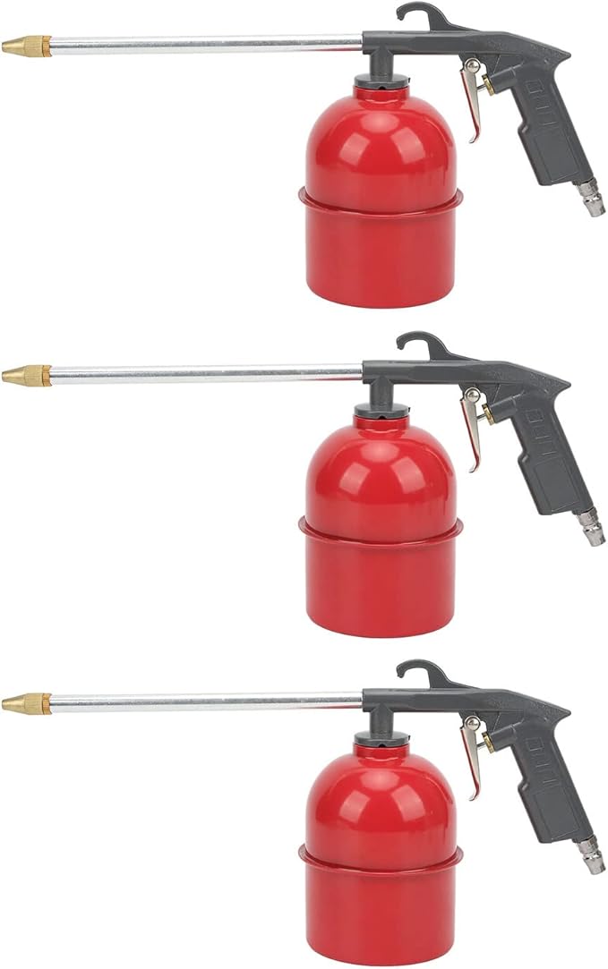 3 Pcs Car Wash Sprayer, Abs Metal Soap Foam Blaster Engine Cleaning Sprayer With Watering Can Universal For Automobile Car Cleaning Tool Degreaser Air Gun Engine Cleaning Gun