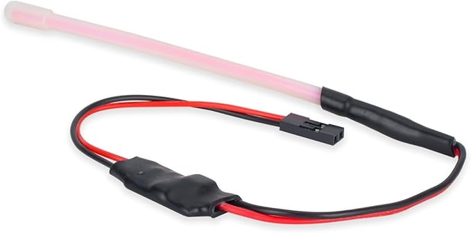 1/10 RC LED Light Bar Roof Strip Tube Lamp Tail Light Kit Bumper Light Compatible with Traxxas RC Car Truck Crawler Tamiya Losi HPI Rustler Axial Upgrade Parts