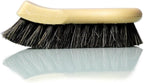 Chemical Guys Long Bristle Horse Hair Leather Cleaning Brush - Leather Brush to Gently Clean Car Interiors, Furniture, Sneakers, Boots, and More - Safe for Natural, Synthetic, Faux, and Pleather
