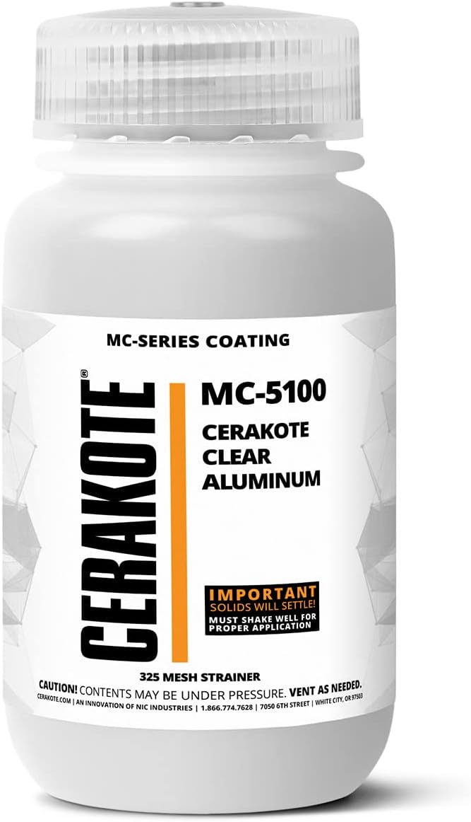 CERAKOTE®(MC-5100) Aluminum Ceramic Sealant and Protectant- Specialized Formula for Aluminum- Permanent Protection Against Oxidation & Dulling- Perfect for Tool Boxes, Semi Fuel Tanks + More (16oz)