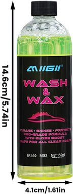 MIIGII Car Wash Soap with Paint Protection Coating - pH Balanced Car Shampoo - Rich Suds & Deep Cleaning - All Vehicles - 150ml (5oz)