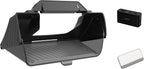 JOWUA Under Screen Invisible Station for Tesla New Model Y 2025 Model 3 Highland (2024+), Include 3 Ports Power HUB, Portable LED Light,