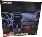 Heise by Metra 18 Piece Complete Ambient Lighting Kit, LED, Chasing Effect, Universal Fit, Interior