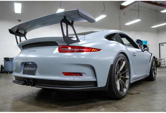 3M Car Wrap Roll 2080 Satin Battleship Gray | S51 | (5ft x 2ft (10 Sq/ft)) | Automotive Vinyl Wrap for Cars - Car Interior Wrap & Exterior | w/Free Instawraps Pro Glove