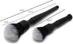 Ultra-Soft Detailing Brush Set, Comfortable Grip and Scratch-Free Cleaning for Exterior, Interior Panels, Emblems, Badges, Gauge Cluster, Infotainment Screen