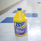 Zep Stain Resistant Floor Sealer - 1 Gallon (Case of 4) ZUFSLR128 - Durable, Long-Lasting Sealer Enhances Gloss, Polish Longevity and Stain Resistance on Vinyl (VCT), Concrete, Rubber and Tile Floors