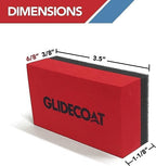 Glidecoat Ceramic Coating Applicator Sponges - Extremely Durable Ceramic Coating Applicator Pad for Detailing Cars, Boats, Motorcycles, RVs, and More - Smooth Application with No Wasted Product! (2)