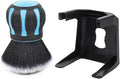 Car Detailing Brush, Ultra Soft Bristles XL Synthetic Brush Car Beauty Tools with Storage Rack, Auto Interior Cleaning Tool for Dashboard, Vents, Covers Large Area Inside and Outside Vehicles (Blue)