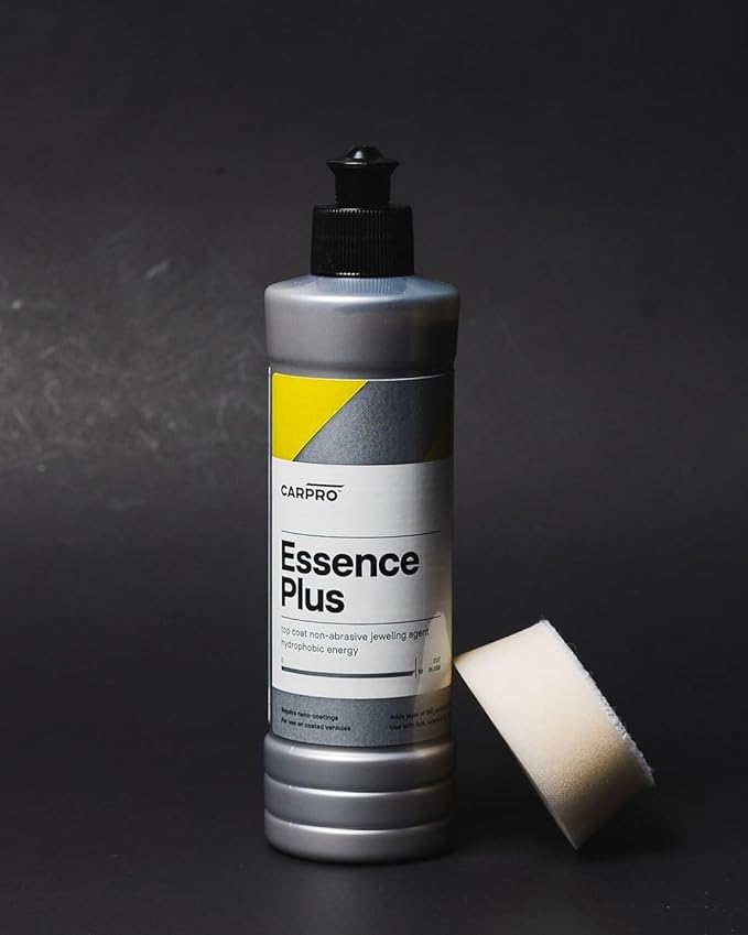 CARPRO Essence Plus Non-Abrasive Gloss Agent, SiO2, Blend of Ceramic Coat Repair Agents, High Gloss Quartz Resins, and Hydrophobic Nanoparticles for Repairing Durable Ceramic Coatings - 500ml (17oz)
