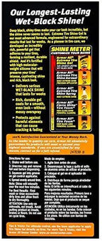 Armor All Extreme Tire Shine Gel by Armor All, Tire Shine for Restoring Color and Tire Protection, 18 Fl Oz