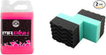 Chemical Guys Mr. Pink Foaming Car Wash Soap (128 fl oz) + Wonder Wave Tire Dressing Applicators (Pack of 2)