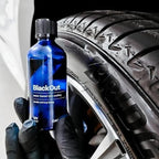 CARPRO CQUARTZ Blackout - Tire Coating and Dressing for Trim and Rubber, Polysiloxane and Durable on Unpainted Resin Materials (50mL)