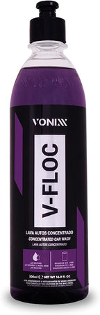 Vonixx V-Floc Concentrated Car Wash Soap - Ph-neutral - 1:400 dilution - 16.9 fl oz (500ml)