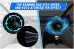 Car Cleaning Gun High Pressure Air Blow Gun with Suction Hood Detailing Interior Dryer Blower Gun Auto Detailing Kit Tools for Quickly Blasts Dirt and Dust from Surface