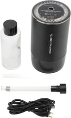 Tbest Car Aromatherapy Diffuser Large Capacity Odor Removal 3 Mist Modes Aluminum Alloy for Bedroom Home Office
