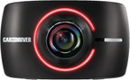 Car and Driver Full HD Dual-View Dash Cam, Front- and Rear-View System with Modular Camera, 150-Degree-Angle Lens, Night Vision, Collision Detection, and G-Sensor