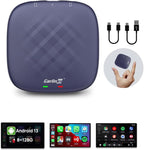 Carlinkit CarPlay Android 13.0 AI Box Adapter, 3-in-1 CarPlay AI Box Max(Plus), Plug & Play, Easy Setup, Built-in Google Play/Netflix/YouTube/TF Card, for Cars with OEM Wired CarPlay&Touchscreen