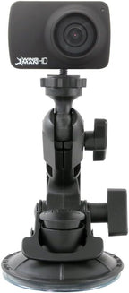 Delkin Devices Fat Gecko Mini Suction Camera Mount - Powerful Suction Cup Camera Mount for Car, Motorcycle, Desk, Window | Secure and Adjustable Action Camera Holder for Video Recording