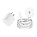 Magnetic Wireless Charger for iPhone 17 16 15,10FT Long Fast Phone Charging Pad with USB C Wall Charger Block For iPhone 17 Pro Max/17/iPhone 16 Pro Max/15/Plus/Pro/14/13/12 Series,AirPods 4/3/2/Pro 2