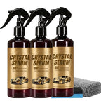 PTZ Crystal Serum, 10.58 Fl Oz Graphene Ceramic Coating, Graphene Ceramic Coating For Cars, High Gloss Finish (3pcs)