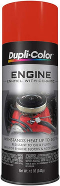 Dupli-Color Engine Paint with CERAMIC, Gloss, Chrysler Orange, 12 oz