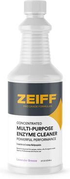 Zeiff Pro-Grade Multi-Purpose Probiotic Enzyme Cleaner - Pet Stain and Odor Remover, Drain Cleaner - Powerful Cleaning & Odor Eliminating Formula For Professional & Home Surfaces - 32 Ounce