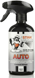 The Stink Solution Car Deodorizer Odor Eliminator For Strong Odor: Quickly Banish Smoke, Pet, Food, Sweat, & Other Foul Smells! Safe Car Freshener for Seats & More! - 1 16 oz Bottle Coconut Mango