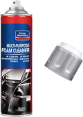 Glodway Leather Cleaner,Odor Eliminator With Brush,Foam Spray,Great For Car Interior,Seats,Leather,Fabric,Upholstery,Plastic,Dashboard More,Peach Scent,21.98 OZ