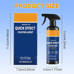 Car Quick-Coat Restore-Coating Spray, 2026 New Advanced Car Quick-acting Coating Agent Spray for Cars, Cars Coating Spray for Shine & Protection (2PCS)
