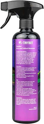 Tinybot Ironbot - Iron & Fallout Remover Spray - for Cars - Removes Iron, Brake Dust & Contaminants- Safe on Wheels, Paint, Brakes, Tires, Rims, Etc. - Quick Sustain Technology - pH Neutral - 16.9 oz