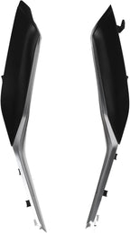 LED Ambient Light Center Console Trim Kit, Carbon Fiber Look Appearance Interior Decor Lighting for Vehicles 3/4 Series G20 G22 G23 G26 & M3 M4 G80 G82 G83 LHD 2019 (Black)